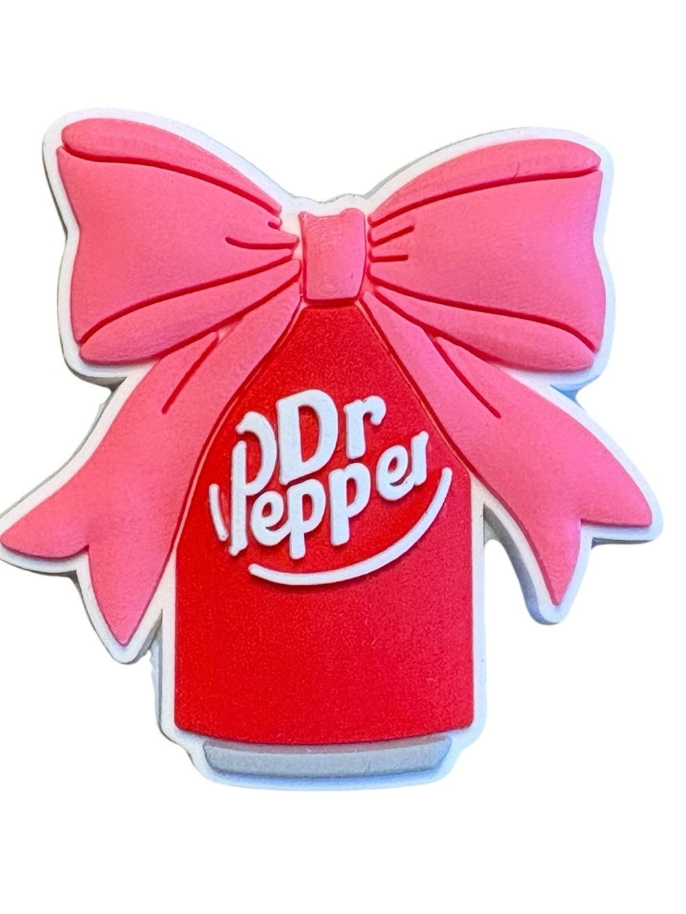 Dr Pepper Can With A Bow Croc Charm